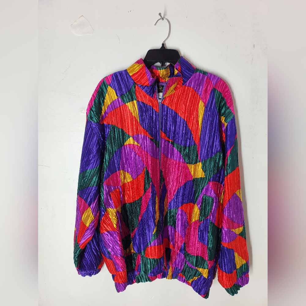 ADS Bombers Jacket, Colorful, Large
